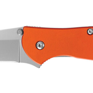 Kershaw Leek 3″ Drop Point Folding Knife Orange