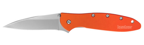 Kershaw Leek 3″ Drop Point Folding Knife Orange