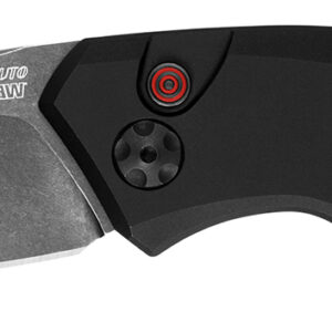 Kershaw Launch 1 BlackWash Auto Knife — 3.40″ Blade