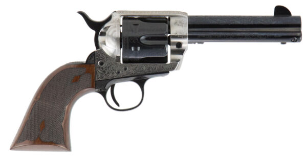 Cimarron Frontier .45 LC 4.75in Engraved Revolver