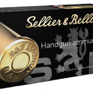 Sellier & Bellot SB357C 357 Mag 158gr SJHP – 50rd