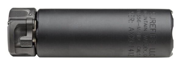 103894 Surefire SOCOM556-MINI2 5.56 Suppressor, 5.0 in Black