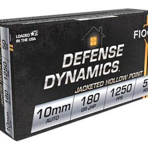 Fiocchi 10mm Auto 180gr JHP 50rd