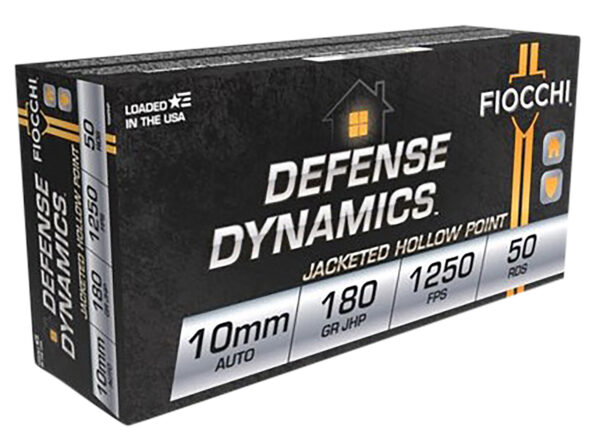 Fiocchi 10mm Auto 180gr JHP 50rd