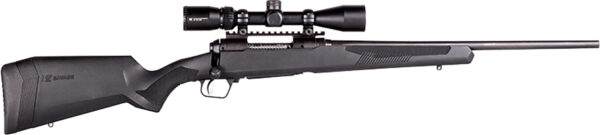 104388 Savage Arms 57301 110 Apex Hunter XP 204 Ruger 4+1 20″, Matte Black Metal, Synthetic Stock, Vortex Crossfire II 3-9x40mm Scope