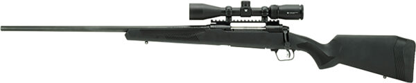 Savage Arms 57318 110 Apex Hunter XP 22-250 Rem 4+1 20″, Matte Black Metal, Synthetic Stock, Vortex Crossfire II 3-9x40mm Scope, Left Hand