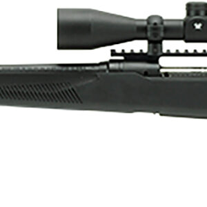 Savage Arms 57323 110 Apex Hunter XP 25-06 Rem 4+1 24″, Matte Black Metal, Synthetic Stock, Vortex Crossfire II 3-9x40mm Scope, Left Hand