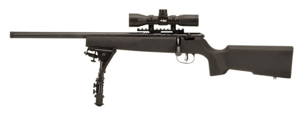 104507 Savage Rascal Target XP LH .22 LR Single-Shot w/ Scope & Bipod