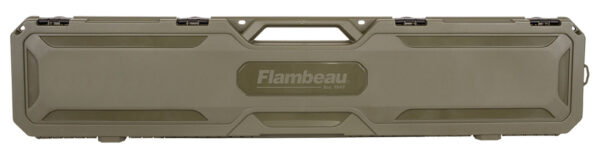 104686 Flambeau 6464FC Safe Shot Field Olive Rifle/Shotgun Gun Case Polymer