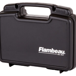 Flambeau Safe Shot Pistol Case, Black Polymer
