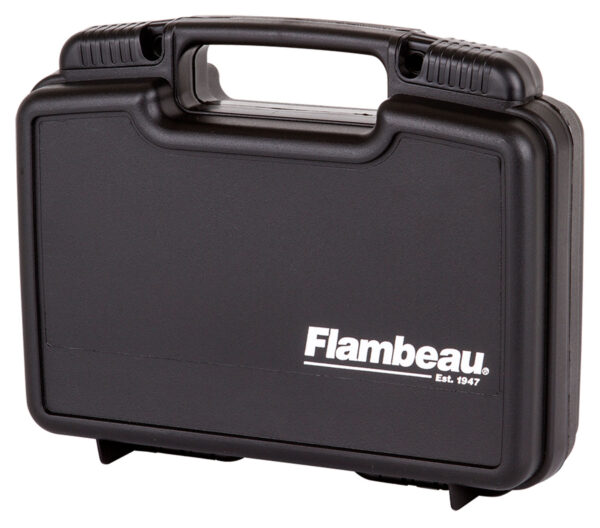 Flambeau Safe Shot Pistol Case, Black Polymer