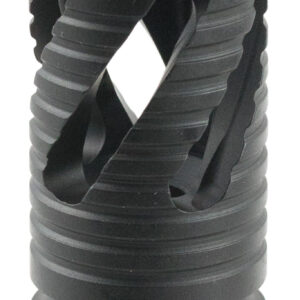 TacFire MZ1021 Thread Crown Muzzle Brake .223/5.56 1/2×28 Black