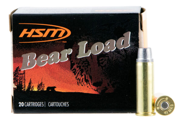 104842 HSM Bear Load .41 Rem Mag 230gr SWC — 20rd Box