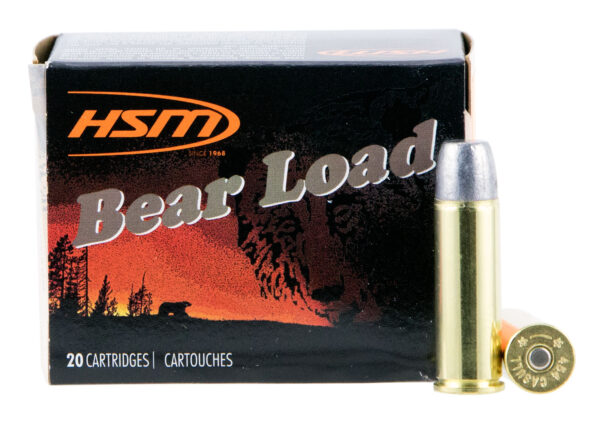 104845 HSM Bear Load .454 Casull 325 gr WFN – 20 rd