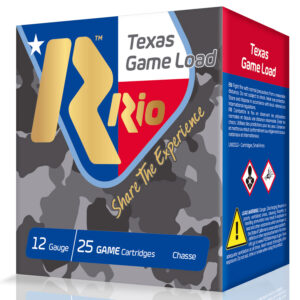 Rio Texas Game Load TGHV366TX 12 Gauge 2.75″ 1-1/4 oz 6, 25/Box