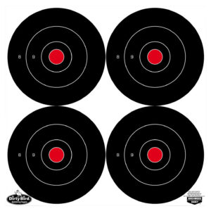 Birchwood Casey Dirty Bird 6″ Bullseye Targets – 100 Pack