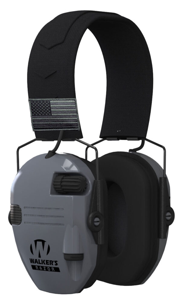 105888 Walker’s Razor Patriot 23 dB Electronic Over-the-Head Earmuff