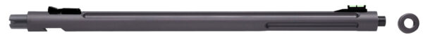 Tactical Solutions 1022SGMG X-Ring Barrel 22 LR 16.50″ Gunmetal Gray Finish  Aluminum Material Bull with Fluting, Threading & Sights for Ruger 10/22