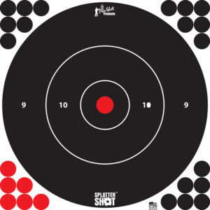 Pro-Shot SplatterShot 12-inch Bullseye Targets — 5 Pack