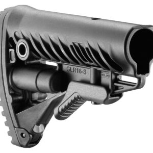 FAB Defense GLR-16 Buttstock for AR-15/M16/M4 — Black