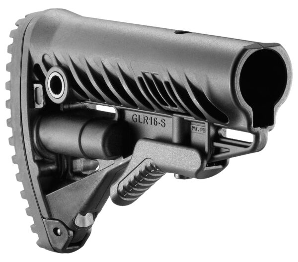 FAB Defense GLR-16 Buttstock for AR-15/M16/M4 — Black