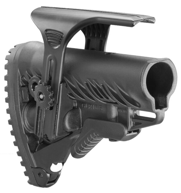 107034 FAB Defense GLR-16 CP Tactical Buttstock — AR-15 Adjustable Cheek