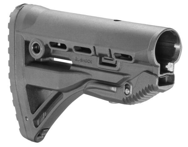 107036 FAB Defense GL-Shock Buttstock, M4/M16, Black Polymer