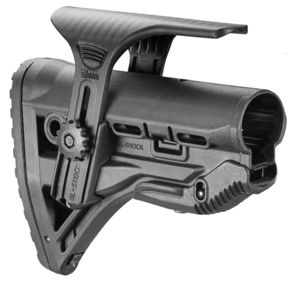 107037 FAB Defense GL-Shock CP Recoil-Reducing AR-15 Stock, Black