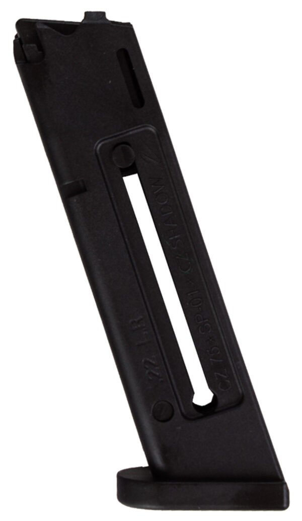 107790 CZ-USA SP-01 Kadet 10rd .22 LR Magazine — Black Steel