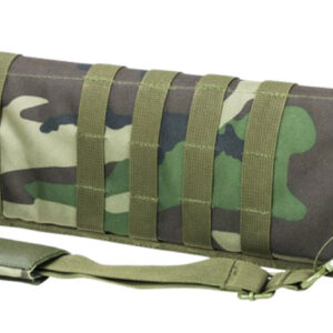 NcStar CVSCB2917WC VISM Shotgun Scabbard Woodland Camo 600D PVC 29″- 34.75″