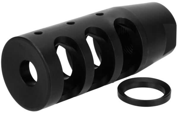 108241 TacFire Compact Compensator 5.56mm 1/2″-28 Black Nitride