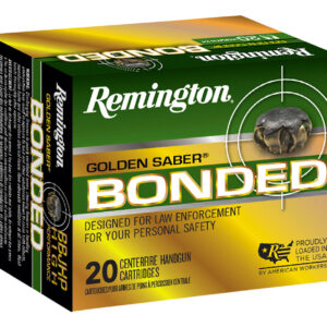 Remington Golden Saber Bonded .40 S&W 165 gr BJHP, 20rd
