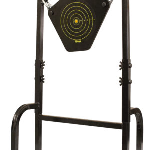 SME 95GNG Gong Heavy Duty 9.50″ Handgun/Rifle Black 10MM NM500 Steel Bullseye Includes Black