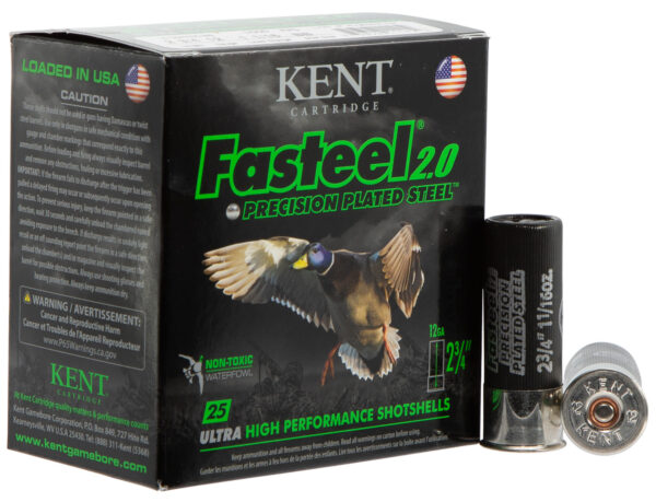 Kent Fasteel 2.0 12ga 2.75in 1 1/16 oz BB – 25rd