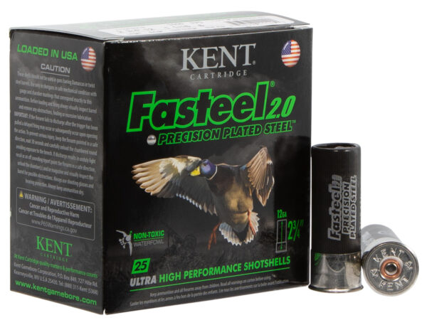 109027 Kent Fasteel 2.0 12 Gauge 2.75 in 25rd Box