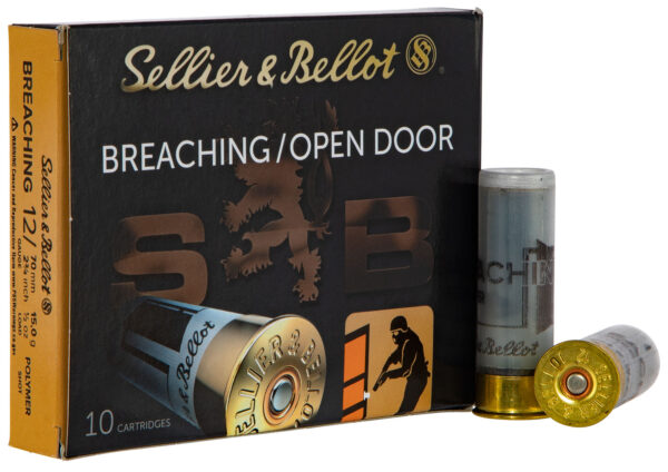 109444 Sellier & Bellot SB12BR Breaching 12Gauge 2.75″ 1/2oz 10 Per Box/25 Case