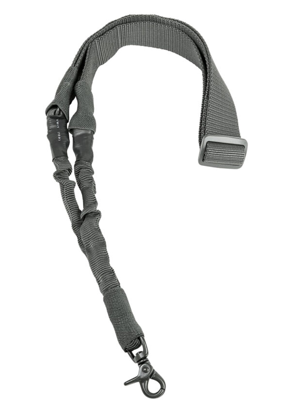 109677 NCStar VISM AR Bungee Single-Point Sling, Urban Gray, 44-60 in