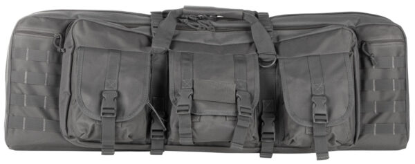 109694 NCStar VISM Double Carbine Case, Urban Gray, 42 in