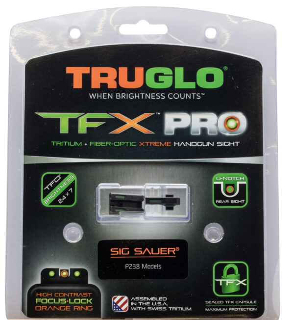 109916 TruGlo TFX Pro TG13SG3PC Sights for Sig P238