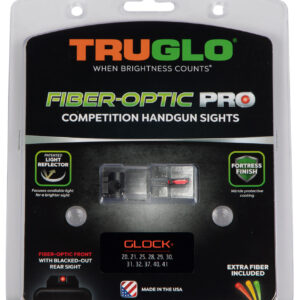 TRUGLO Fiber-Optic Pro Sight Set — Glock 20/21/25/28/29/30/31/32/37/40/41