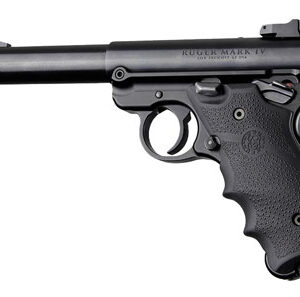 Hogue Ruger MKIV Rubber Grip — Black