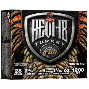 Hevi Shot Hevi 18 Blend TSS Shotgun Ammo 28 ga. 3 in. 1 1/16oz. 9 Shot 5 rd.