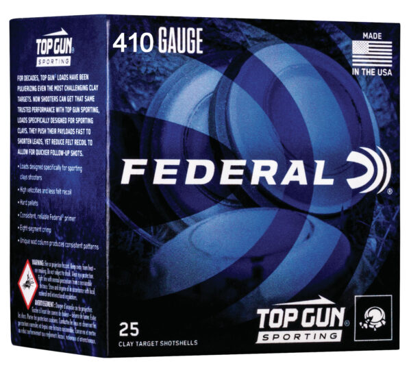110398 Federal Top Gun .410 Bore 2-1/2″ 1/2 oz #9 25ct