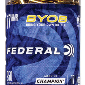 Federal BYOB .17 HMR 17gr Speer TNT 250rd Bottle