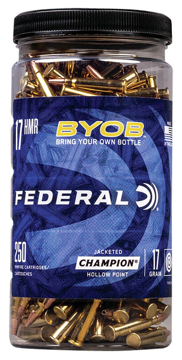 Federal BYOB .17 HMR 17gr Speer TNT 250rd Bottle