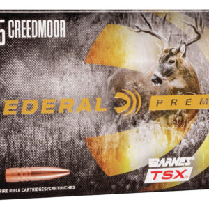 Federal Premium 6.5 Creedmoor 130gr Barnes TSX – 20rd