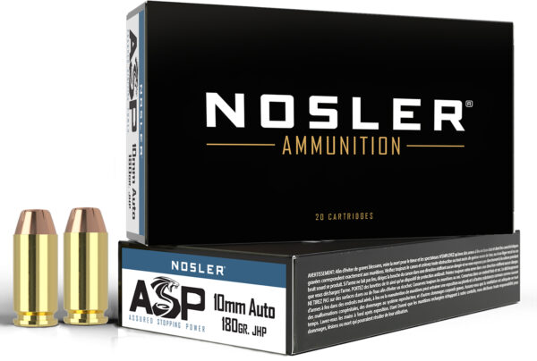 110682 Nosler ASP 10mm 180gr JHP 50rd