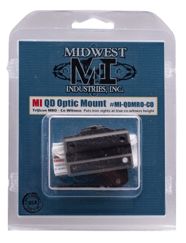 Midwest Industries Trijicon MRO QD Co-Witness Mount — Black
