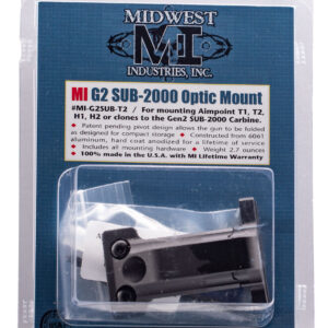 Midwest T1/T2 Optic Mount for Gen2 SUB 2000 4.0 in