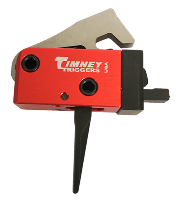 Timney 682ST PCC Two-Stage Trigger, 2 lbs, Black/Red